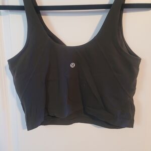 lululemon athletica Green Crop Top